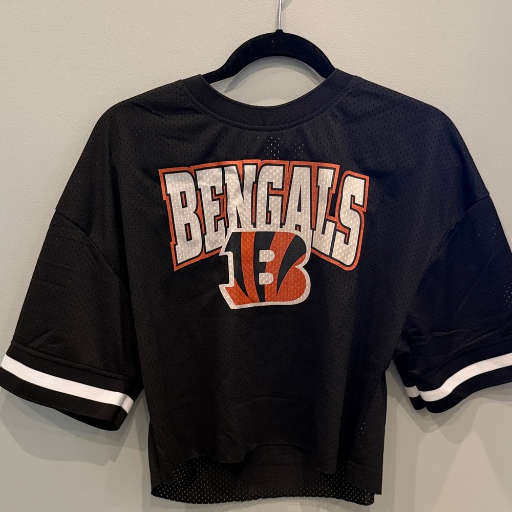 Black Bengals Crop Top